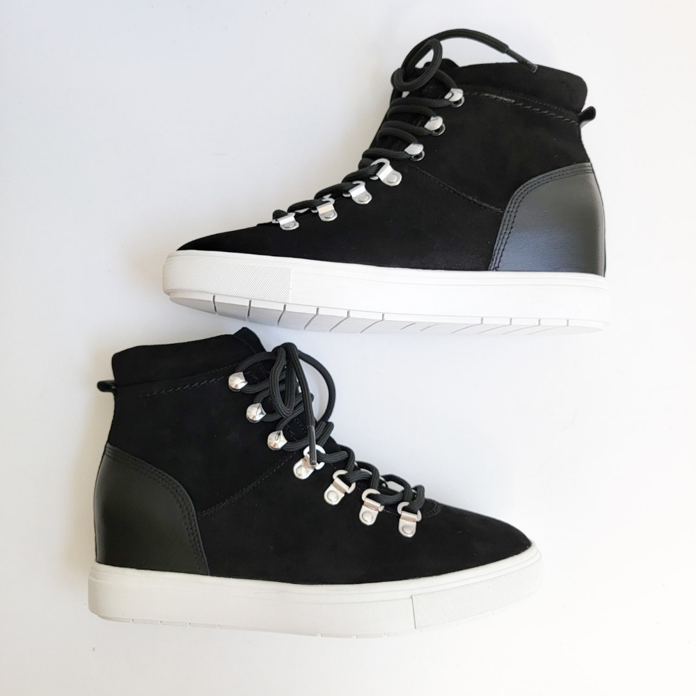 NEW Steven Steve Madden Kalea Wedge Sneaker Boot